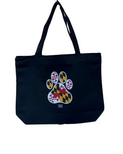 MD Paw Tote Bags