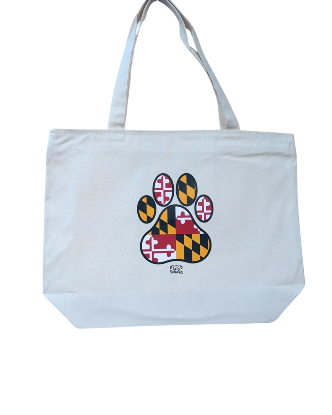 MD Paw Tote Bags