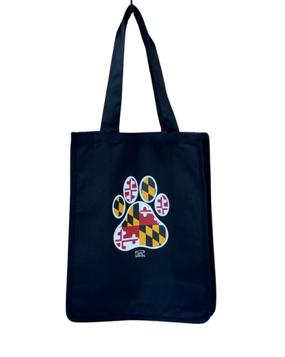 MD Paw Tote Bags