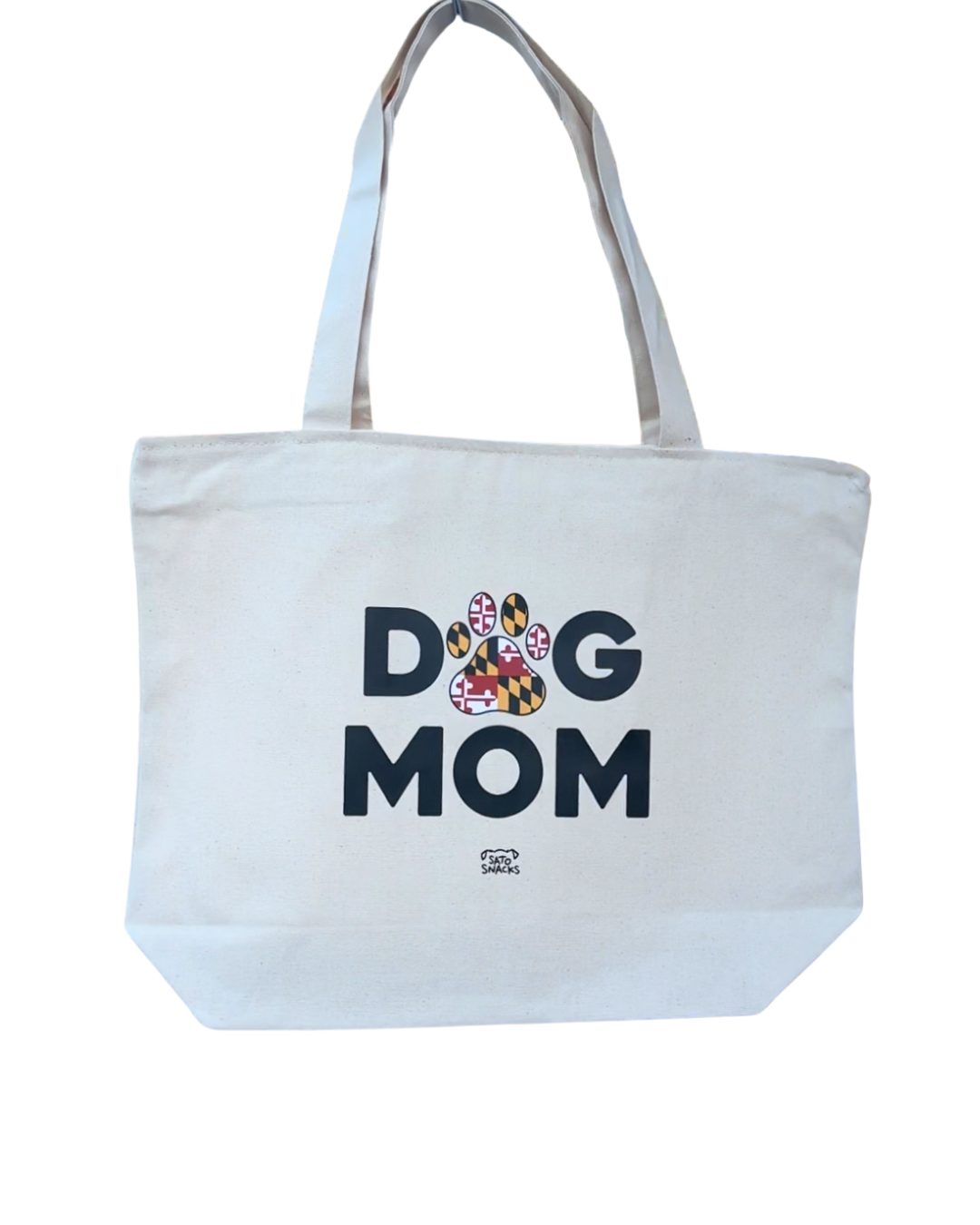 MD Dog Mom Tote Bags