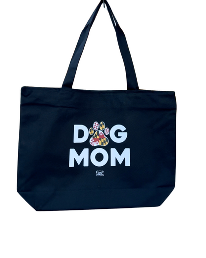 MD Dog Mom Tote Bags