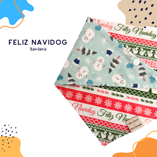 Feliz Navidog Bandana